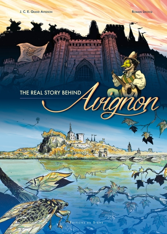 BD LES DESSOUS D'AVIGNON - ANGLAIS