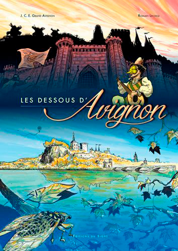 BD LES DESSOUS D'AVIGNON - FRANCAIS