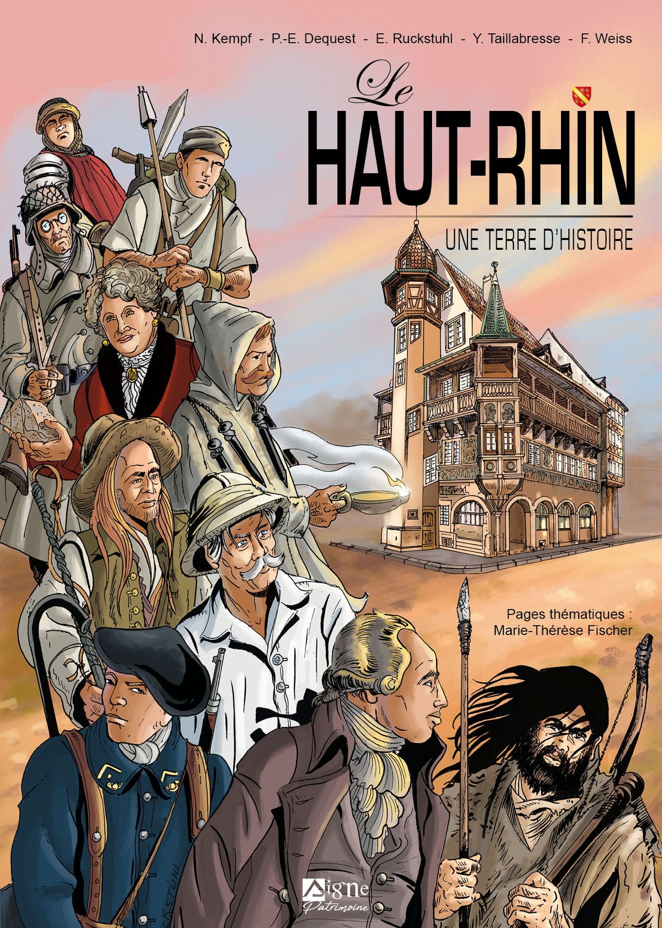 LE HAUT-RHIN UNE TERRE D'HISTOIRE - BD