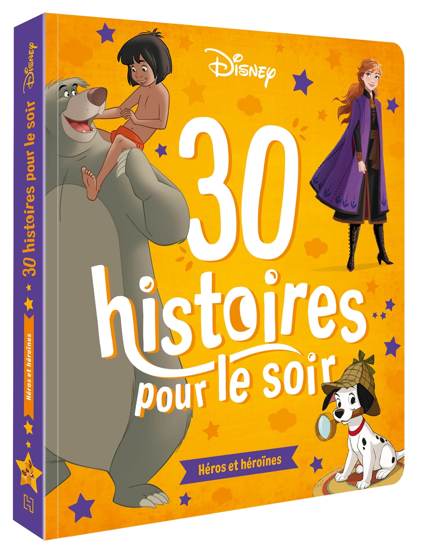 DISNEY CLASSIQUES - 30 Histoires pour le soir - Héros et héroïnes