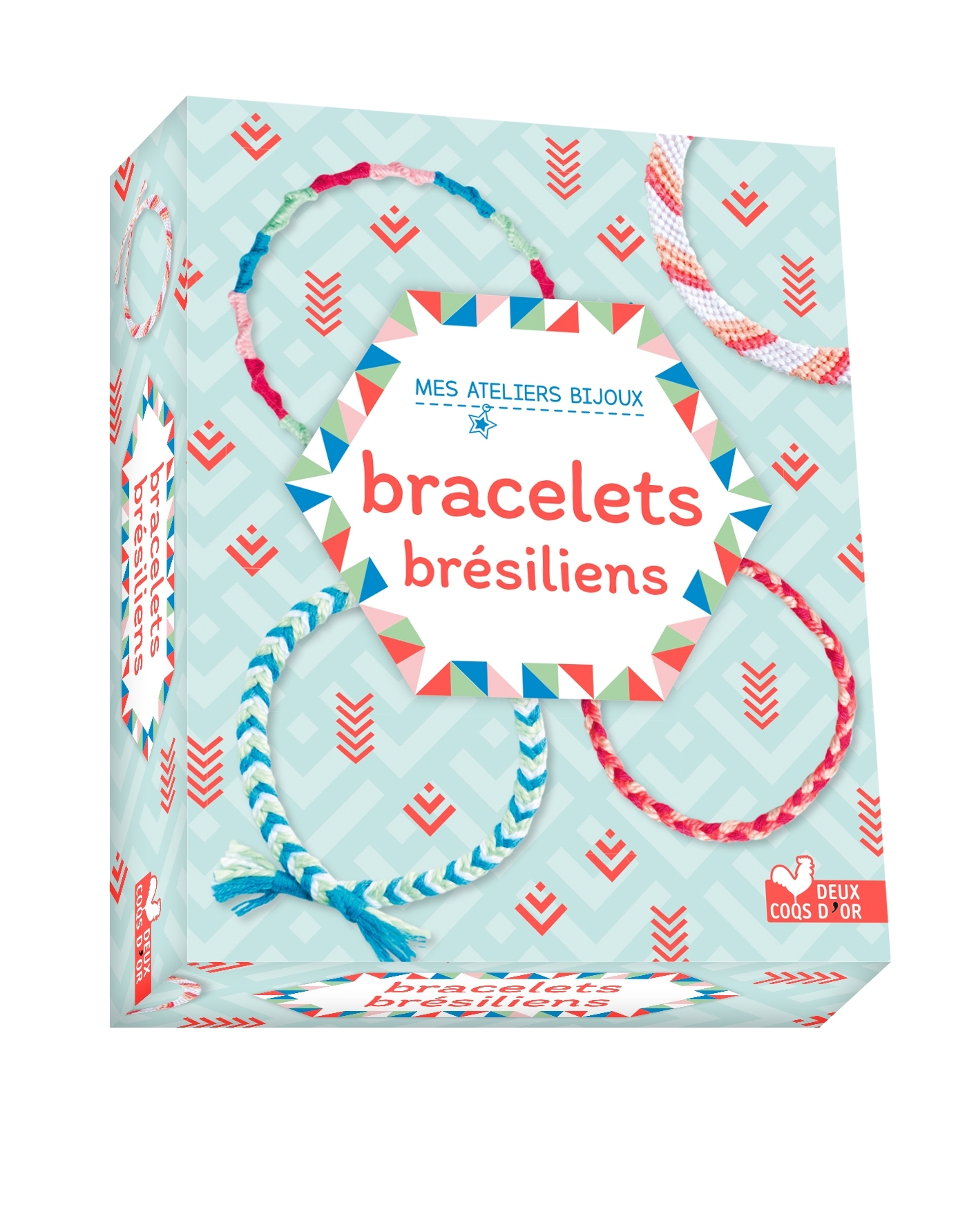 Mes bracelets brésiliens - mini coffret avec accessoires