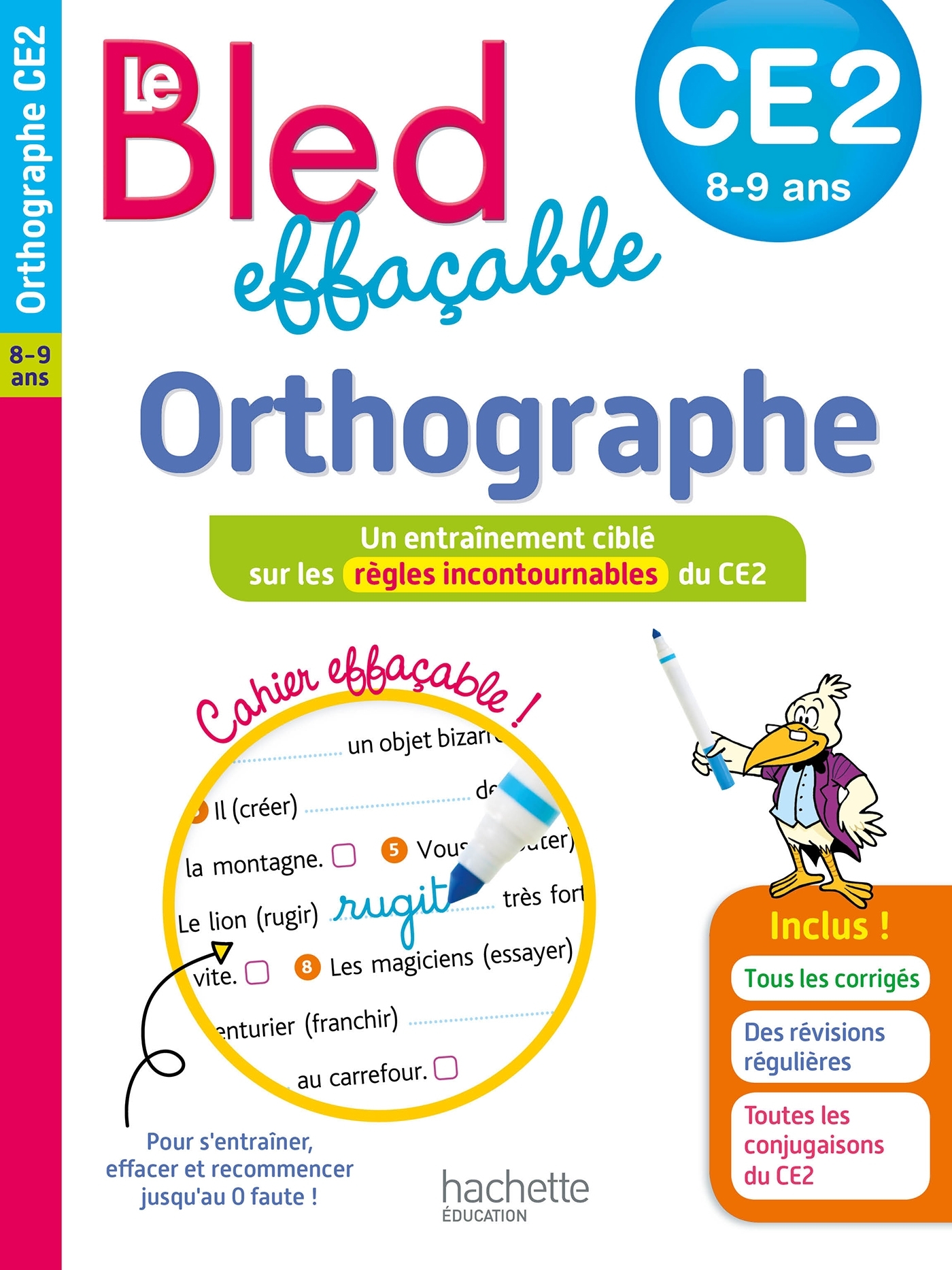 Le BLED Effaçable Orthographe CE2