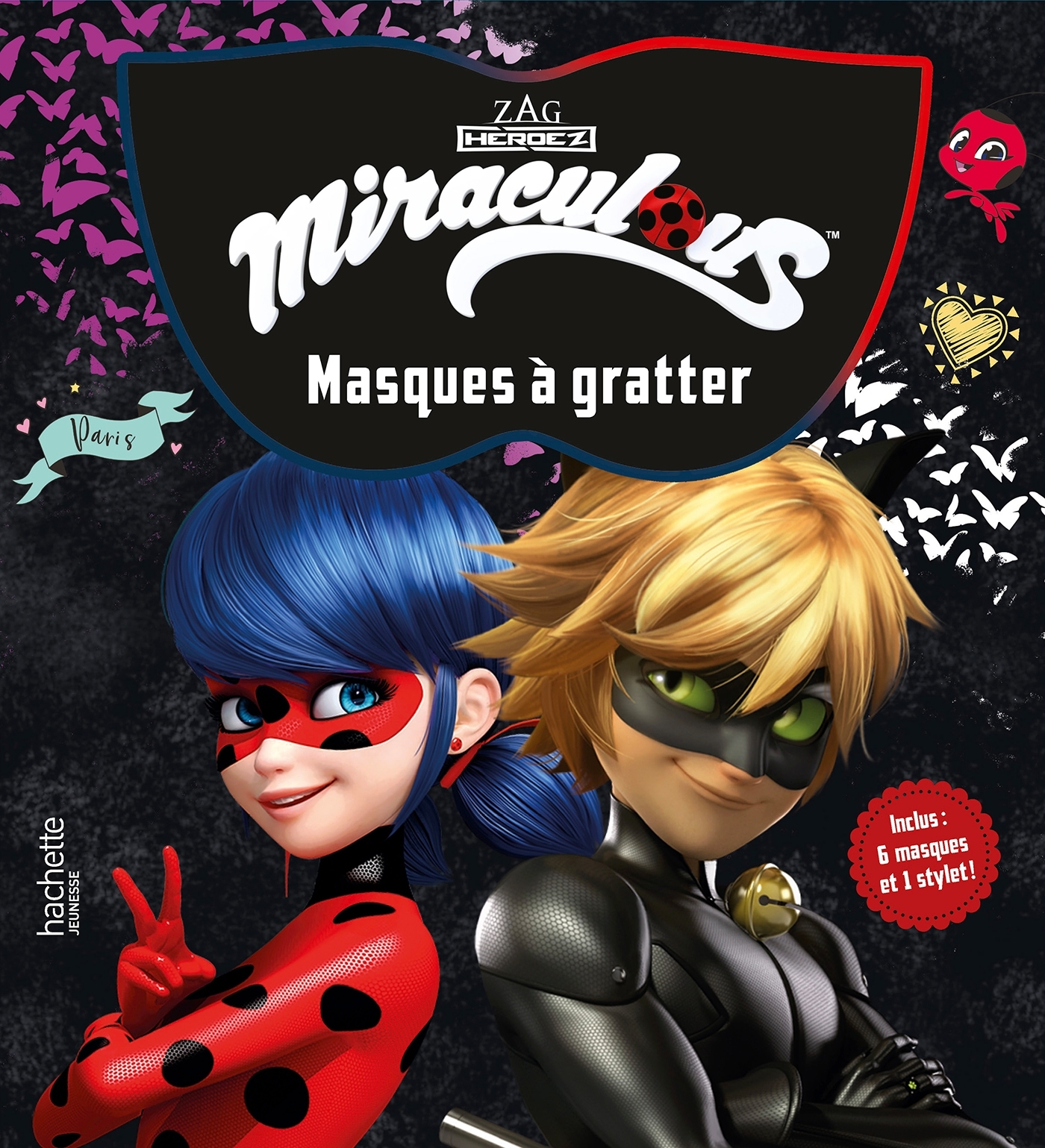 Miraculous - Masques à gratter