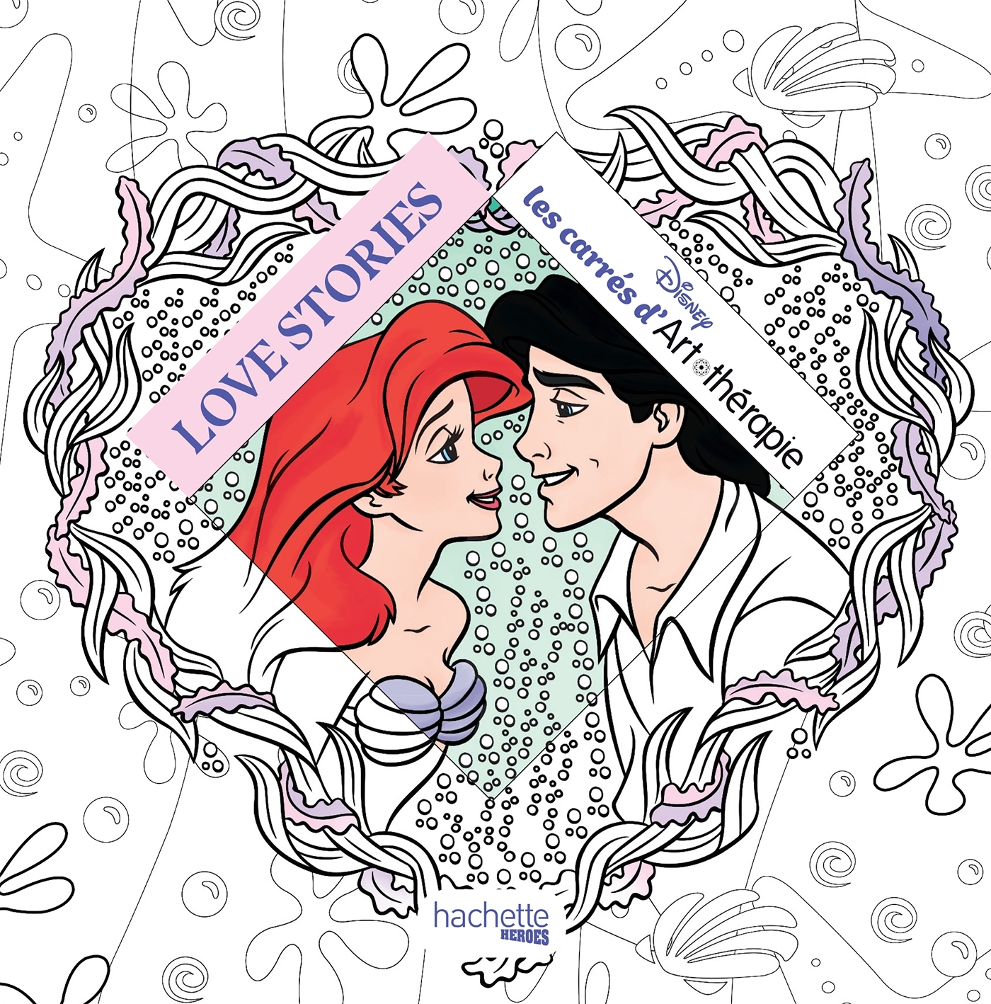 Carrés Art-thérapie Love Stories