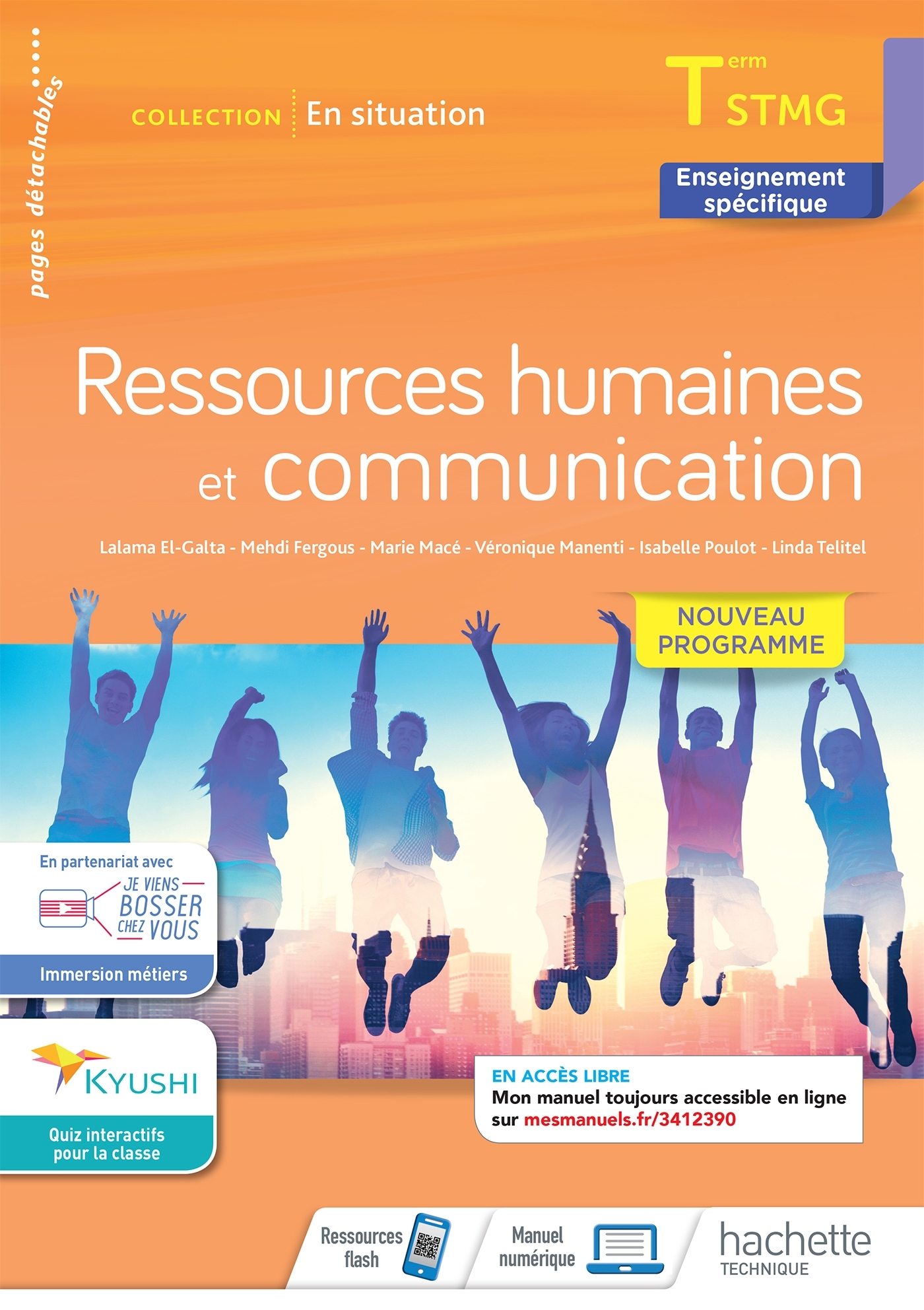 Ressources Humaines et communication - Terminale STMG  - En Situation - Cahier de l'élève  Éd. 2021