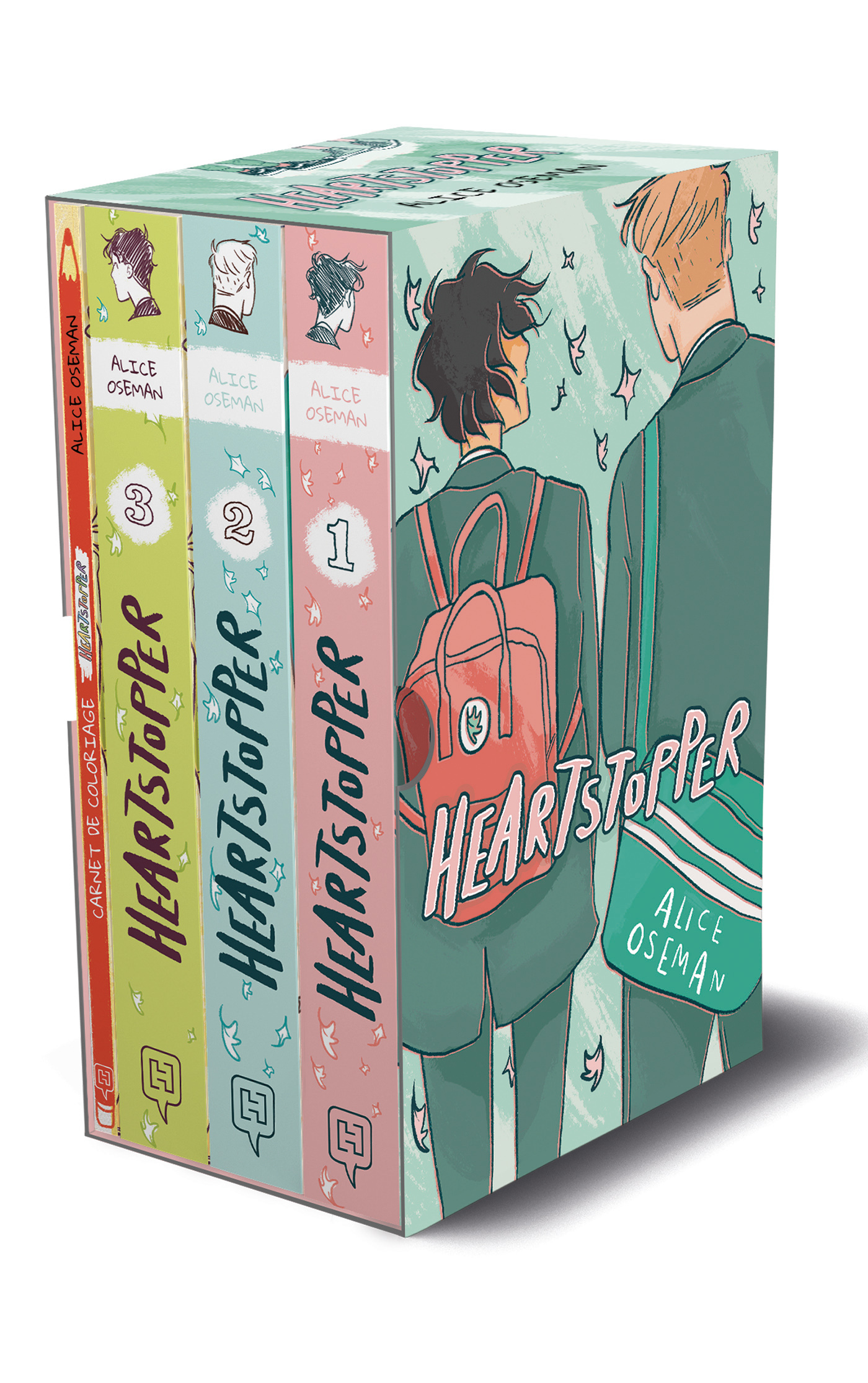 Coffret Heartstopper Exclusif Cultura + coloriage offert