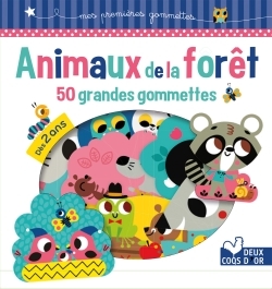 Animaux de la forêt - 50 grandes gommettes
