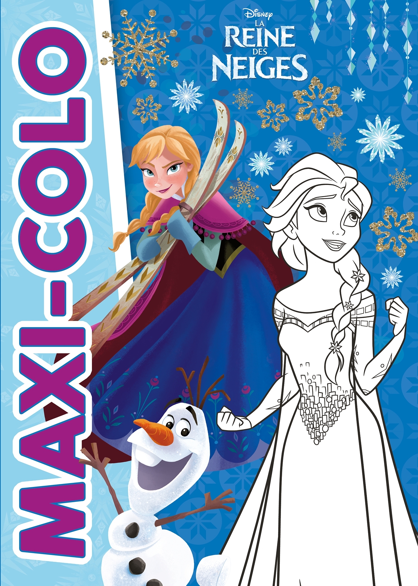 LA REINE DES NEIGES - Maxi-Colo - Disney