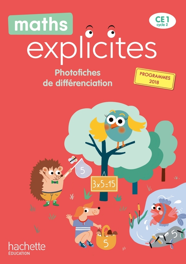 Maths Explicites CE1 - Photofiches - Edition 2020