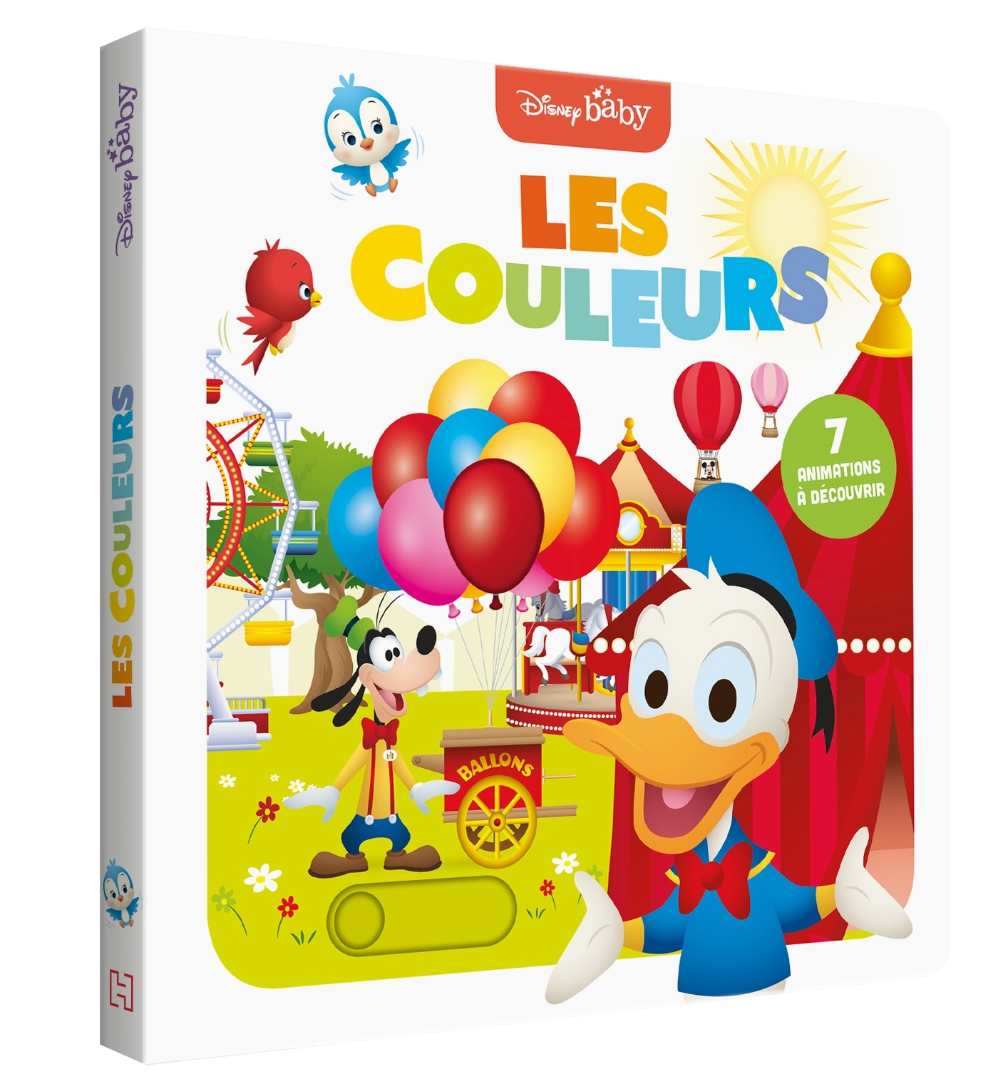 DISNEY BABY - Imagier à flaps - Les Couleurs