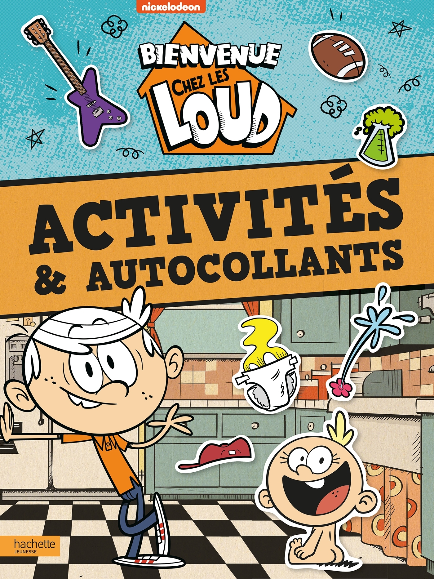 Bienvenue chez les Loud - Activités et autocollants