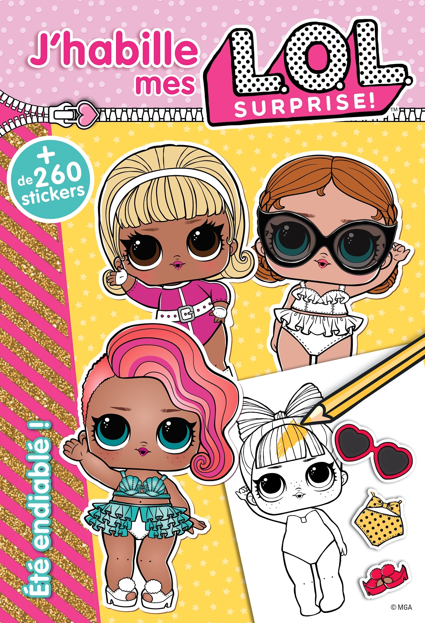 L.O.L. Surprise! - J'habille - Été endiablé