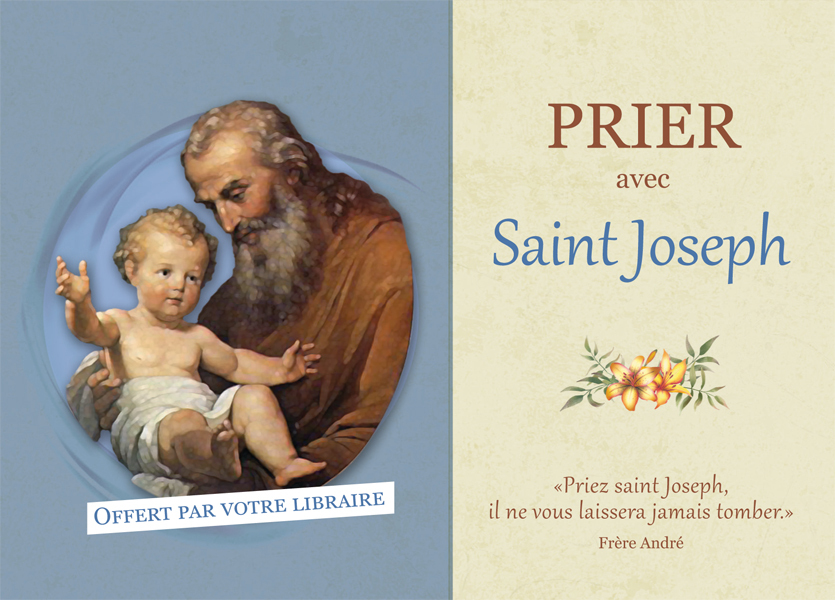 Dépliant de prières à Saint Joseph par lot de 50 ex (gratuit)