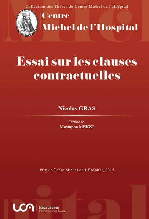 ESSAI SUR LES CLAUSES CONTRACTUELLES