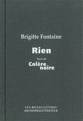 Rien suivi de Colère noire