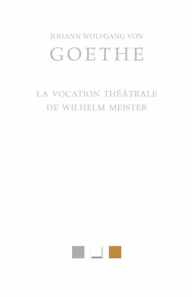 La Vocation théâtrale de Wilhelm Meister