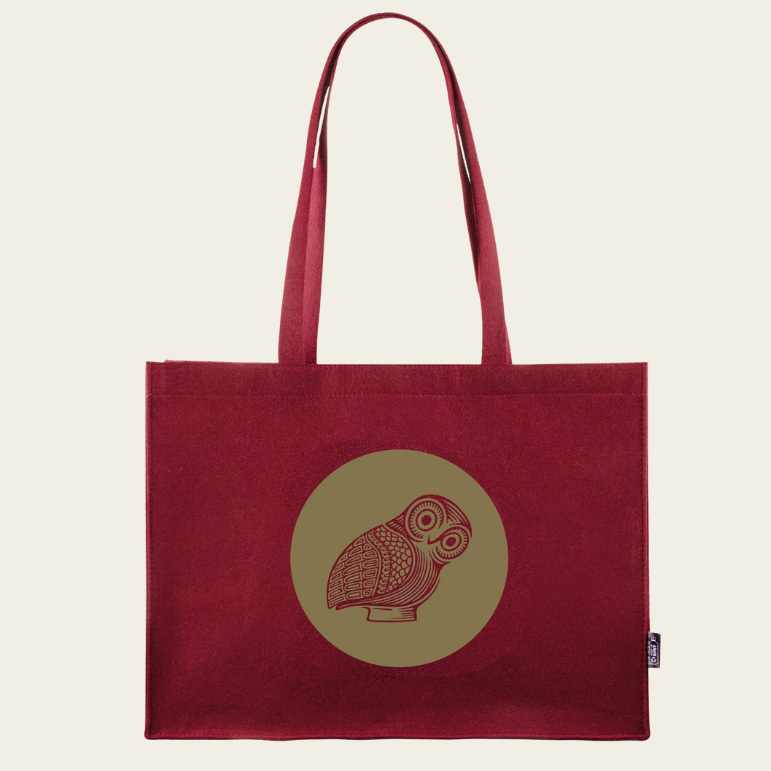 Sac Chouette Bordeaux collector