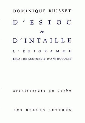 D'Estoc et d'intaille. L'Epigramme