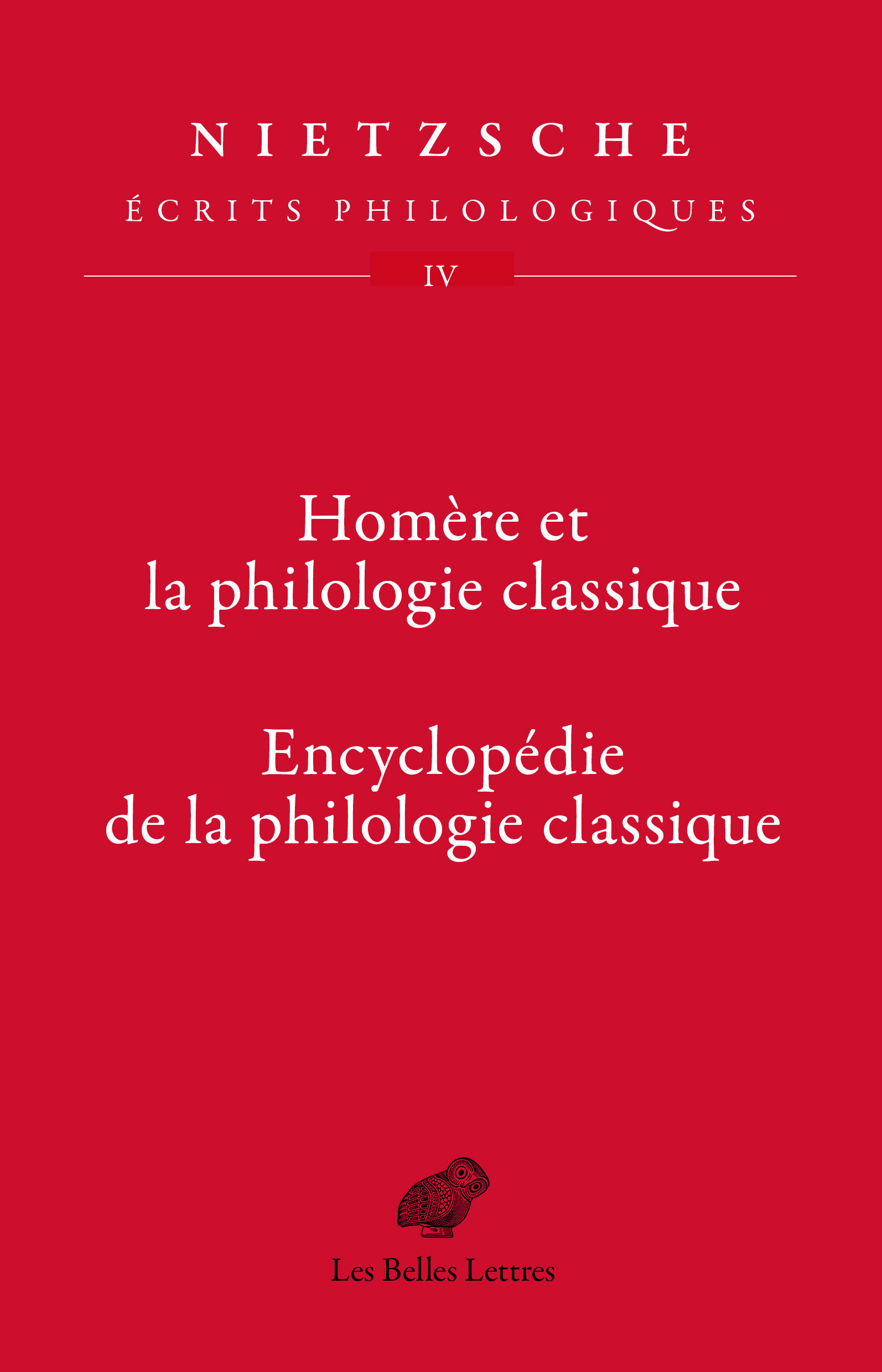Homère et la philologie classique