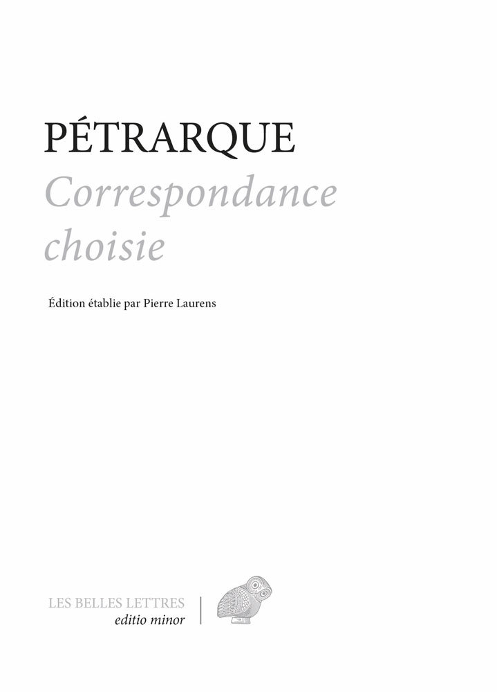 Correspondance choisie