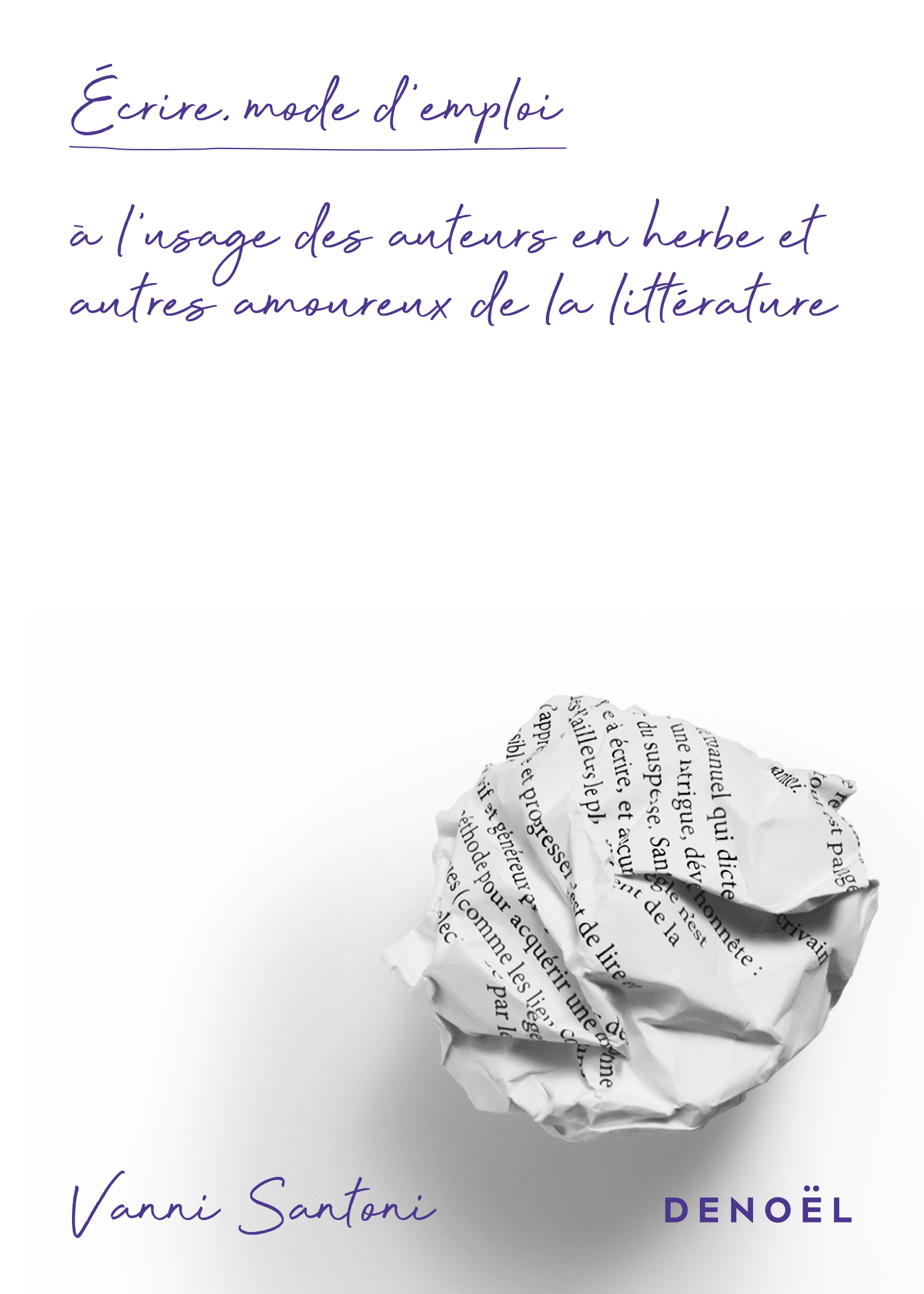 Écrire, mode d'emploi