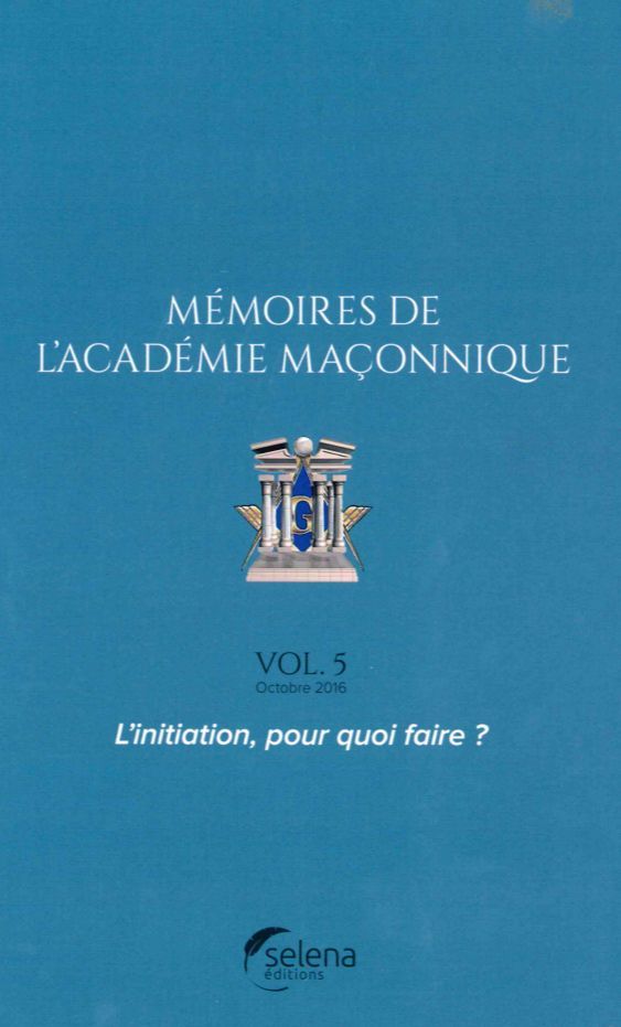 Mémoires de l'Academie Maconnique N°5