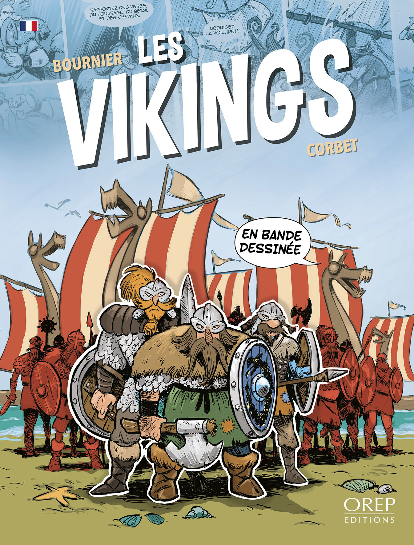 Les vikings en bande dessinée