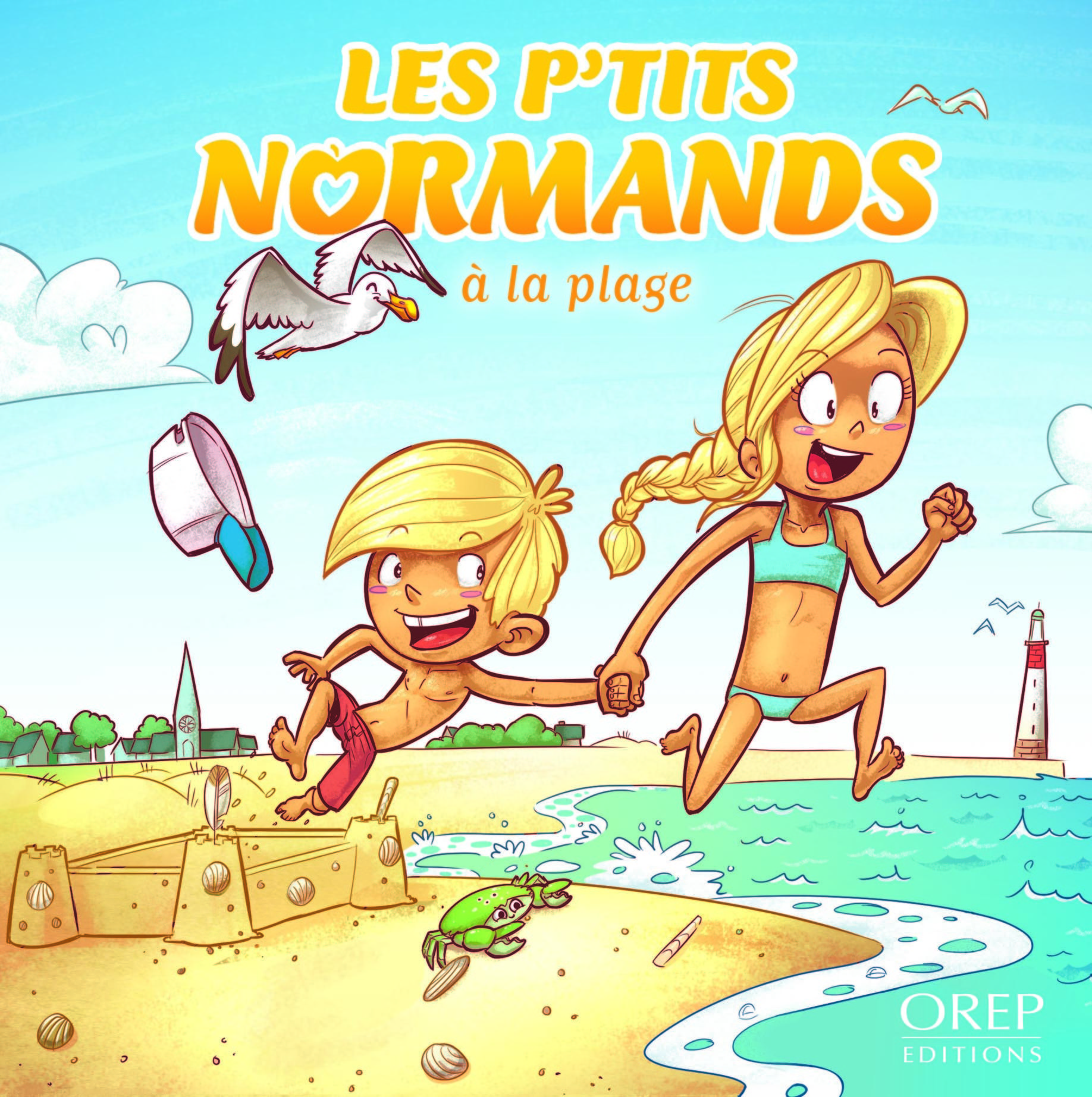 Les p'tits Normands à la plage