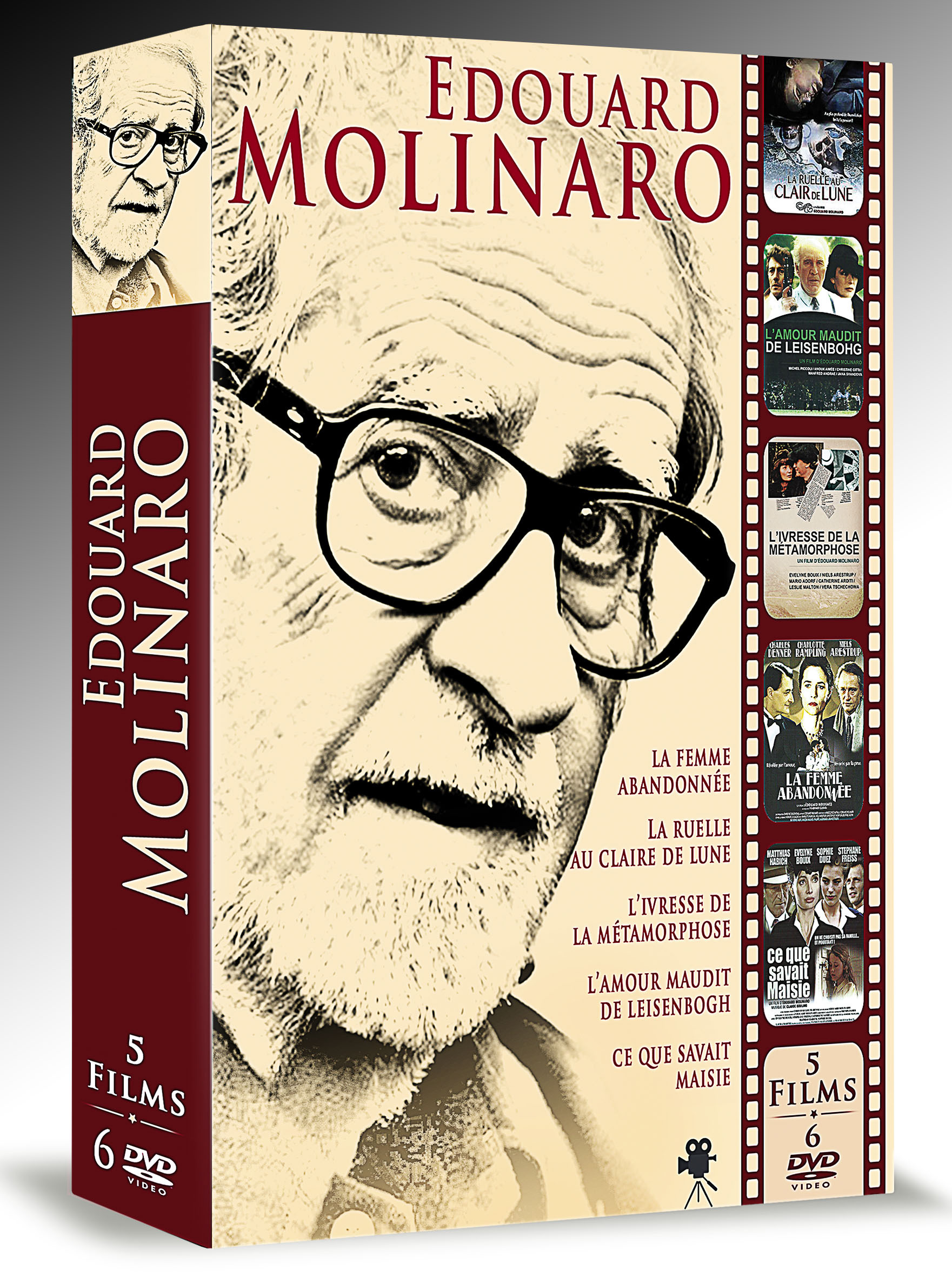 EDOUARD MOLINARO - 6 DVD