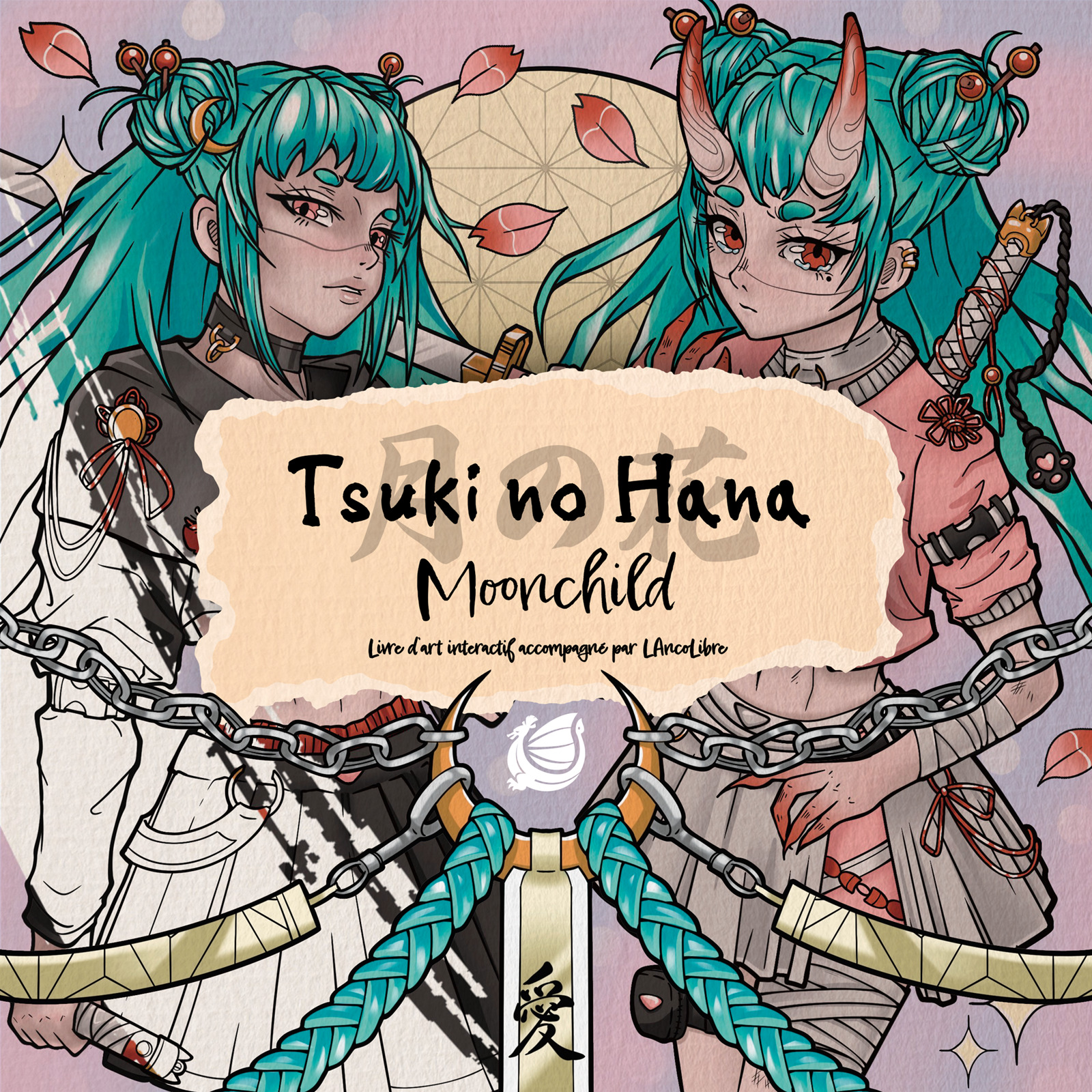 Tsuki no Hana - livre d'art interactif