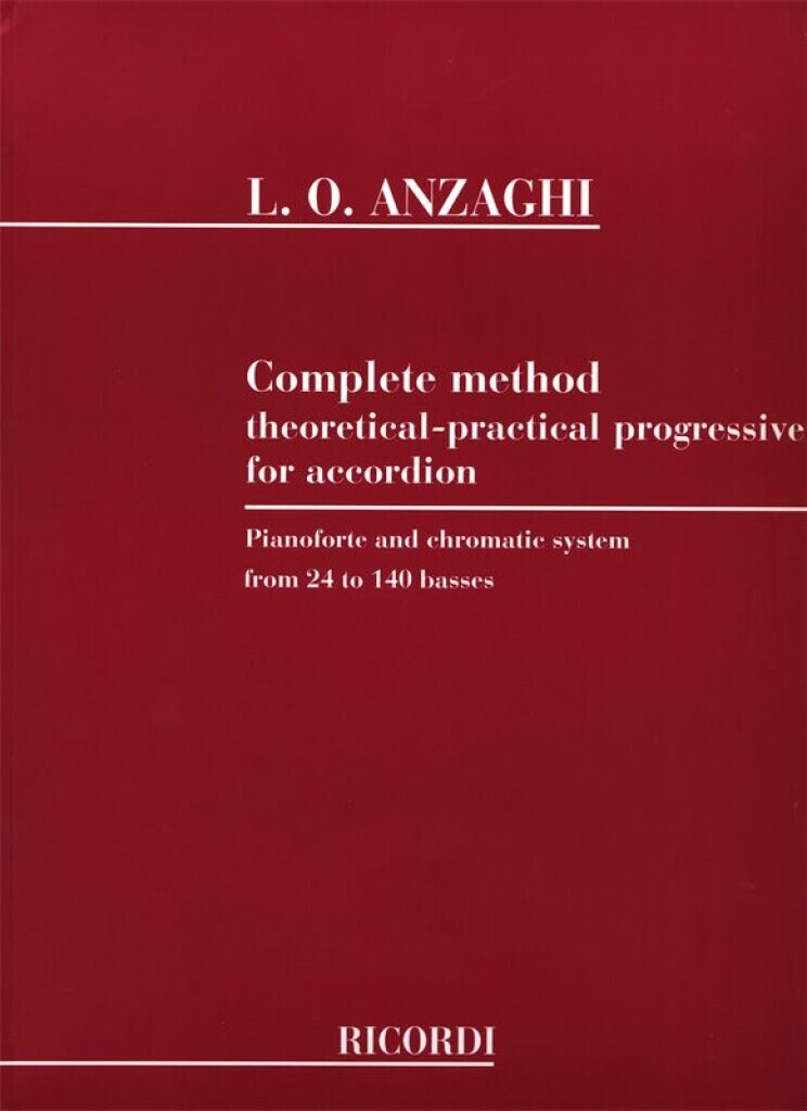COMPLETE METHOD THEORETICAL-PRATICAL PROGRESS ACCORDEON