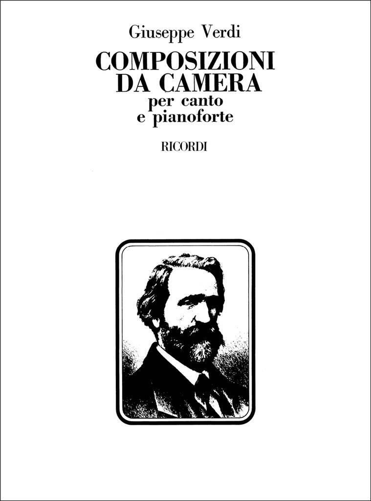 GIUSEPPE VERDI : COMPOSIZIONI DA CAMERA - RECUEIL - SOPRANO VOICE AND PIANO
