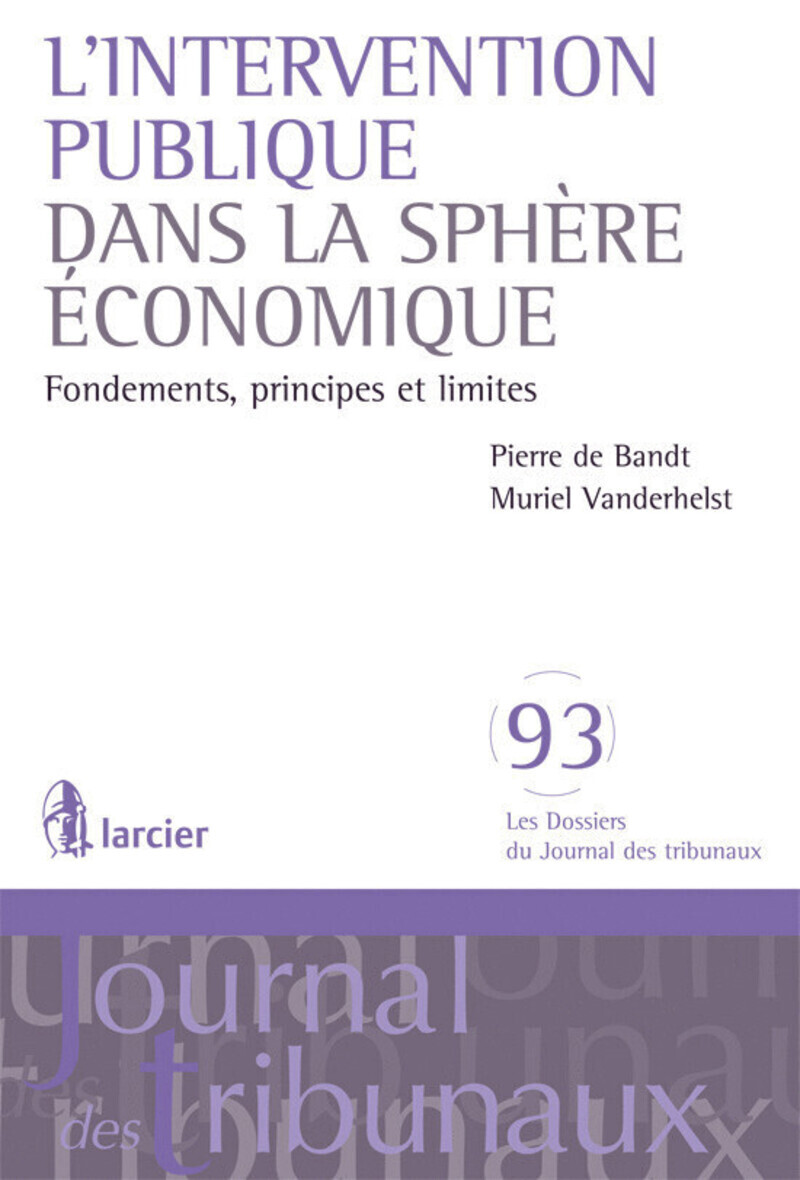 L'intervention publique dans la sphère économique