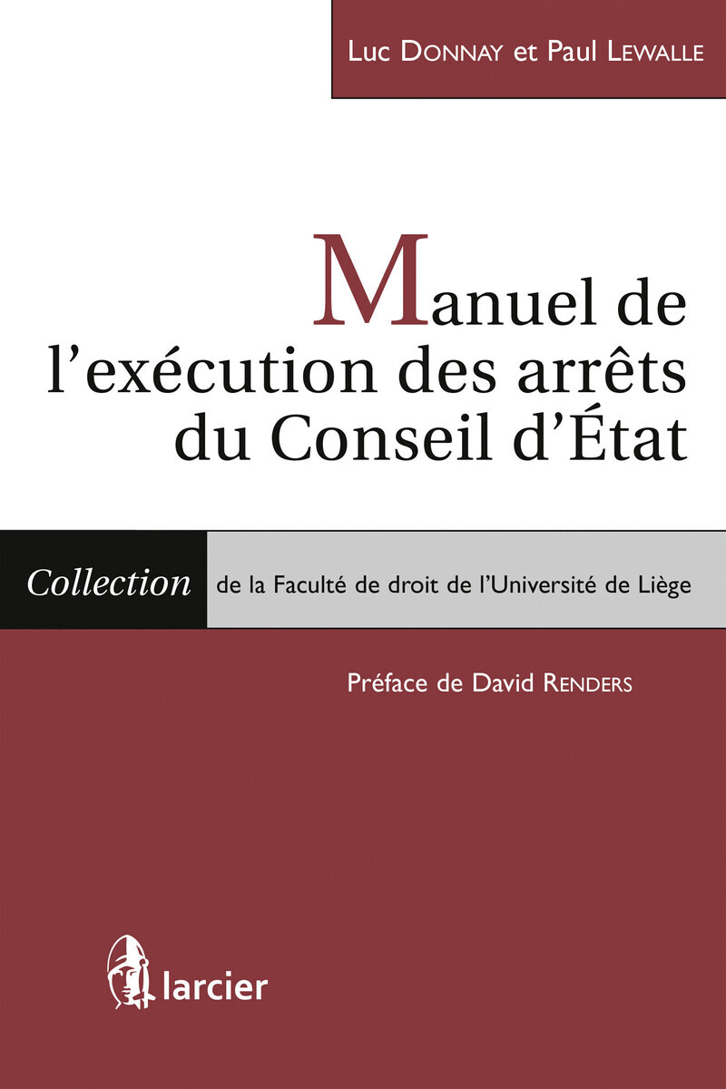Manuel de l'exécution des arrêts du Conseil d'Etat