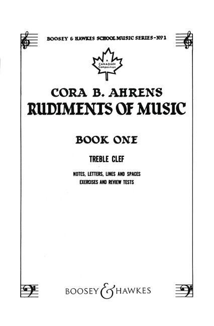 RUDIMENTS OF MUSIC VOL. 1