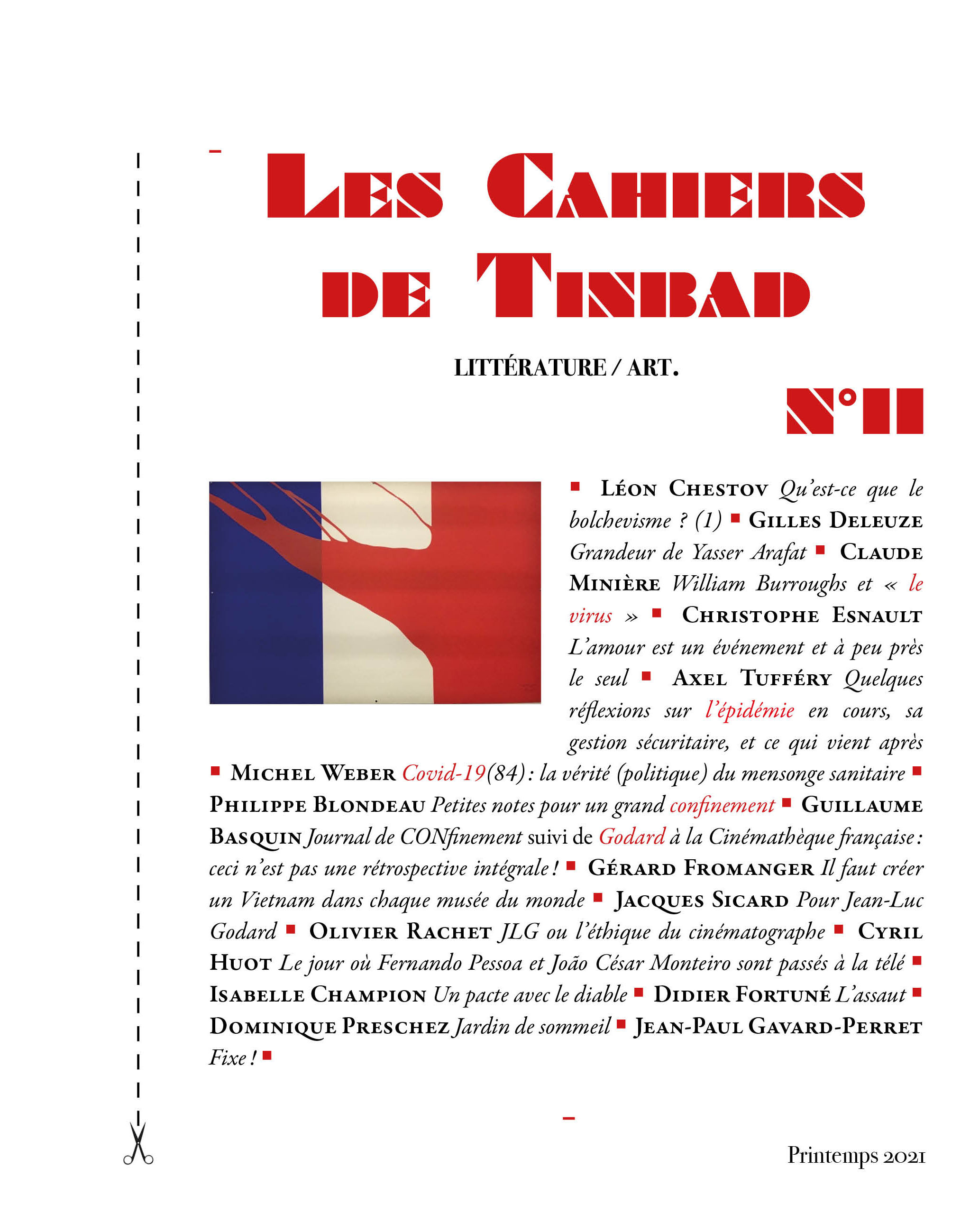 Les Cahiers de Tinbad n°11