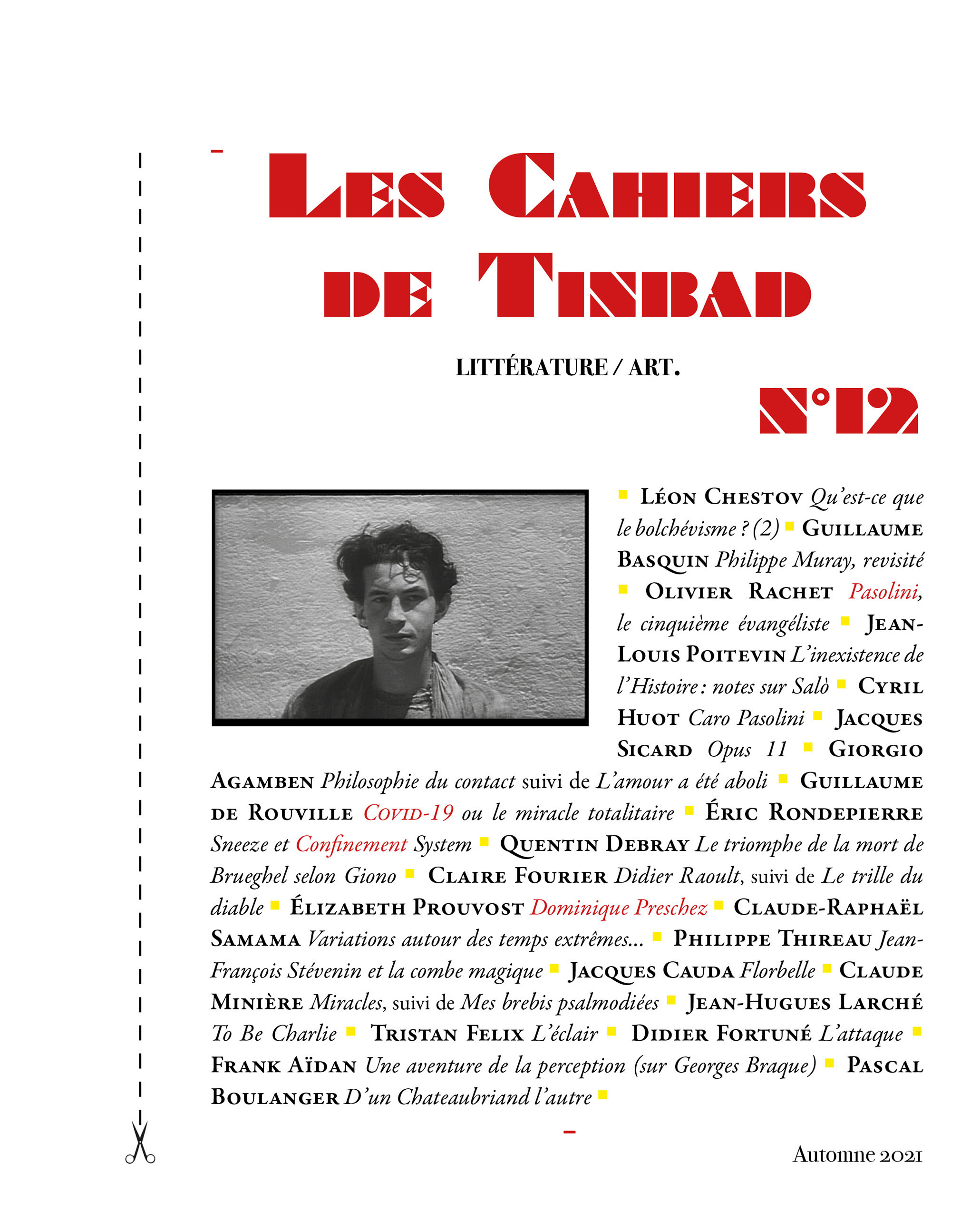 Les Cahiers de Tinbad n°12