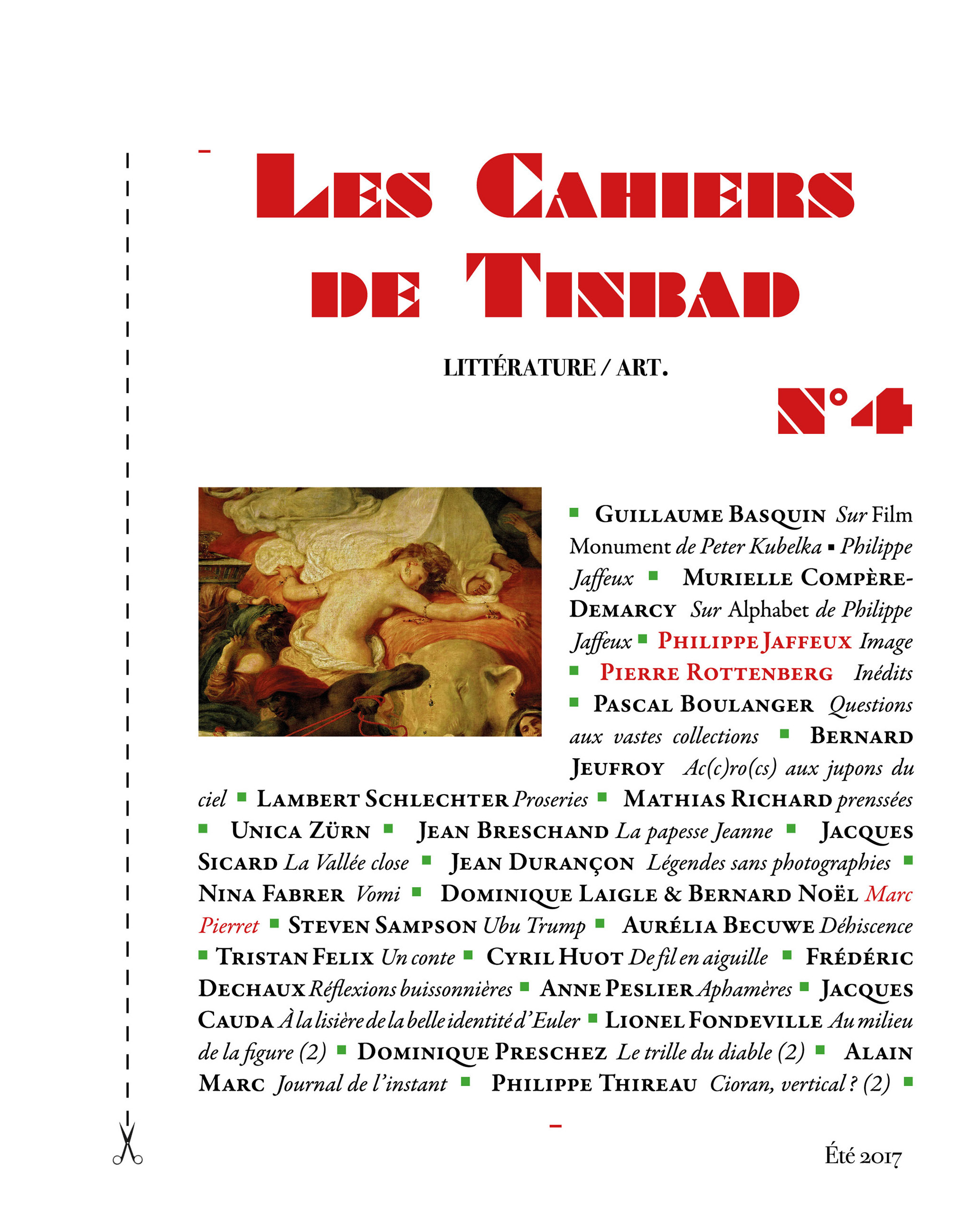 Les Cahiers de Tinbad n°4