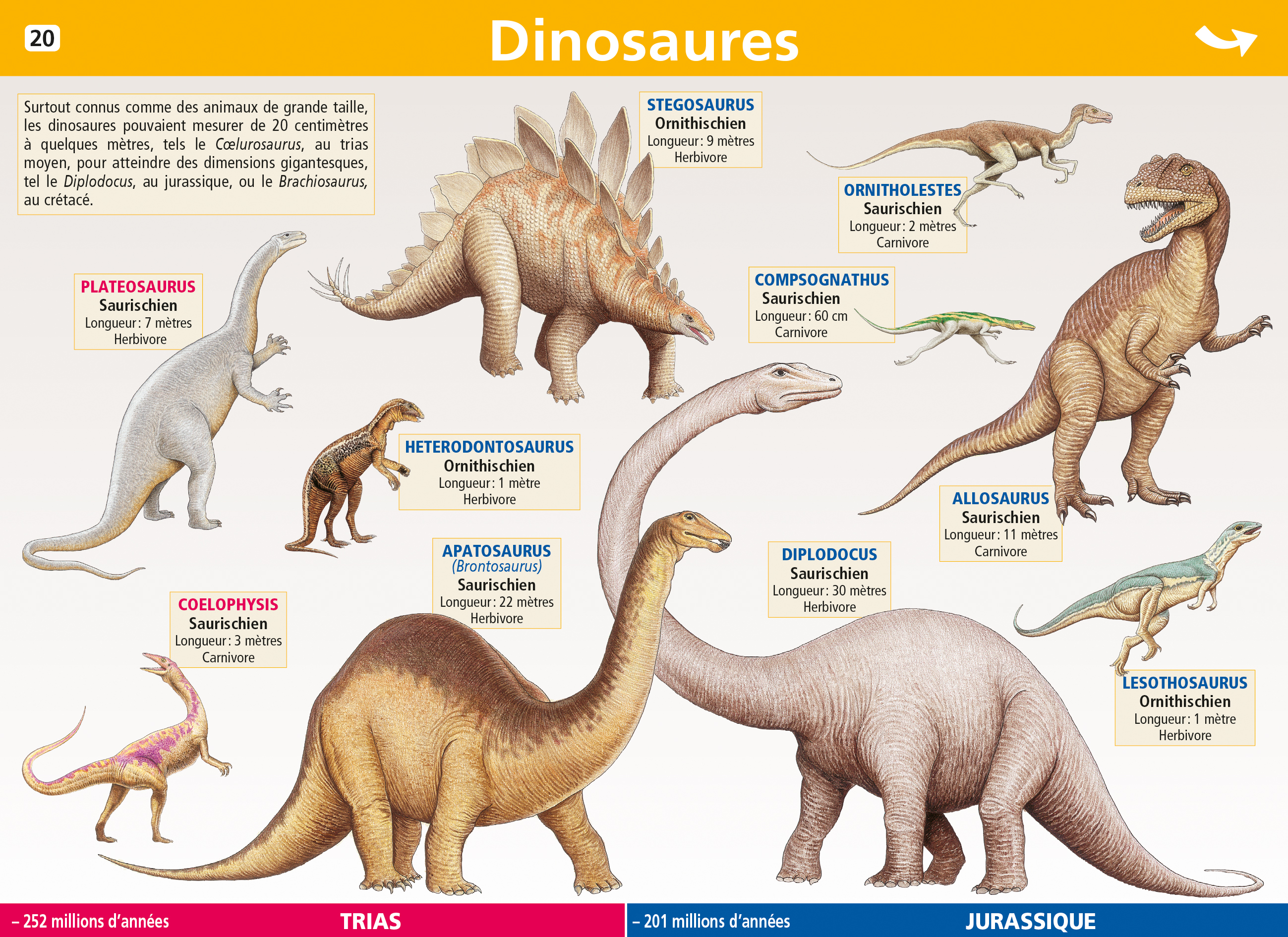 Mini poster Le Petit Nicolas N°20 - Dinosaures