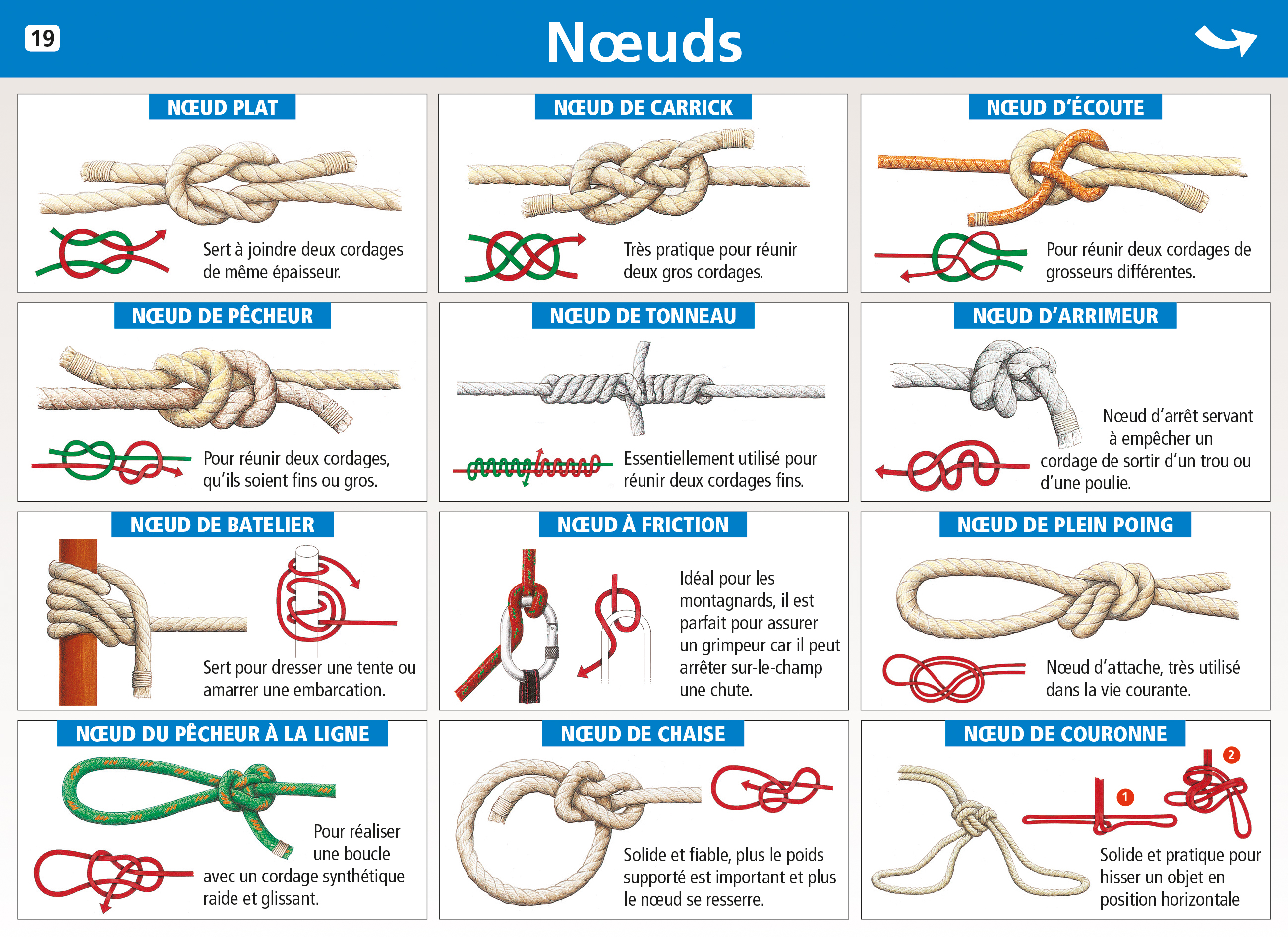 Mini poster Le Petit Nicolas  N°19 - Noeuds