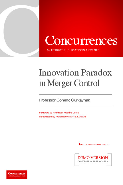 Innovation Paradox in Merger Control