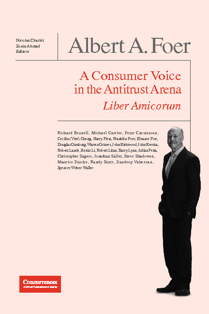 Albert A. Foer Liber Amicorum