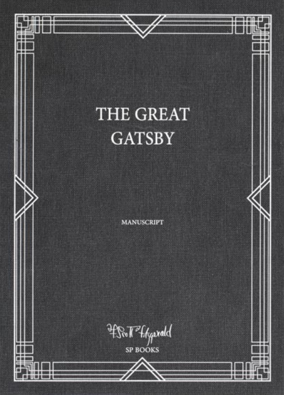The Great Gatsby / Gatsby le magnifique (MANUSCRIT)