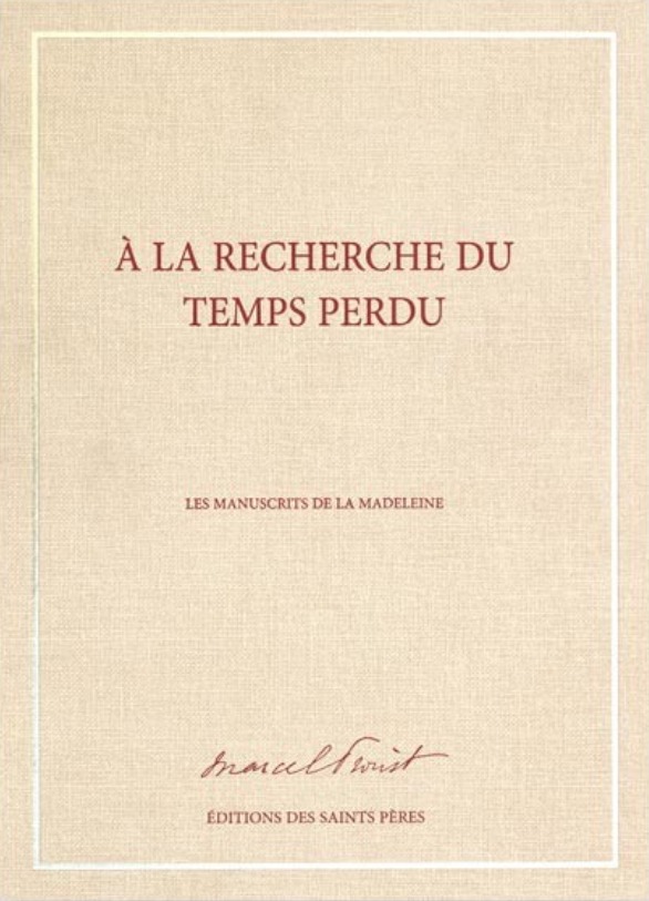 A la recherche du temps perdu (MANUSCRIT)