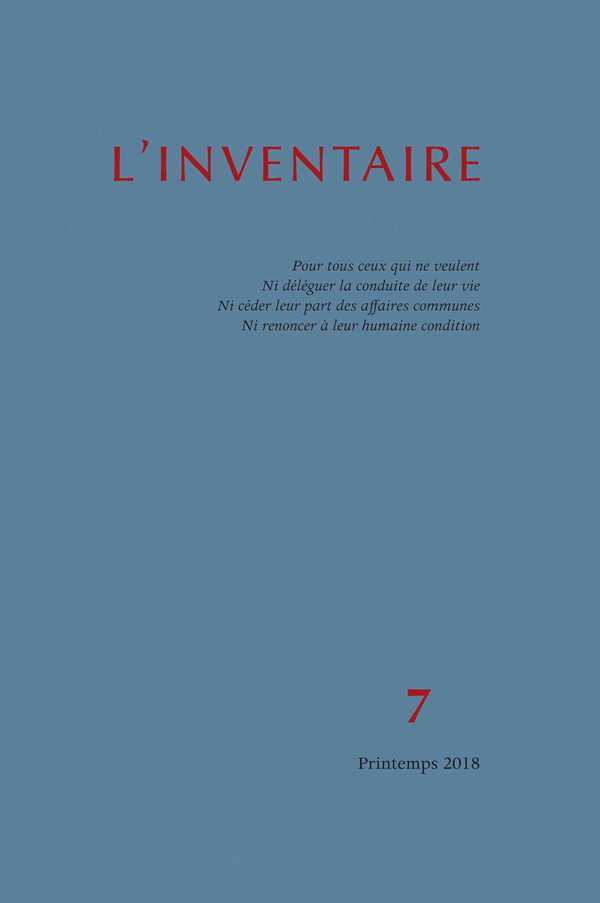 Inventaire n°7