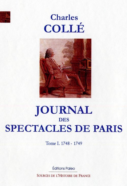Journal des spectacles de Paris. T1 (1748-1749)