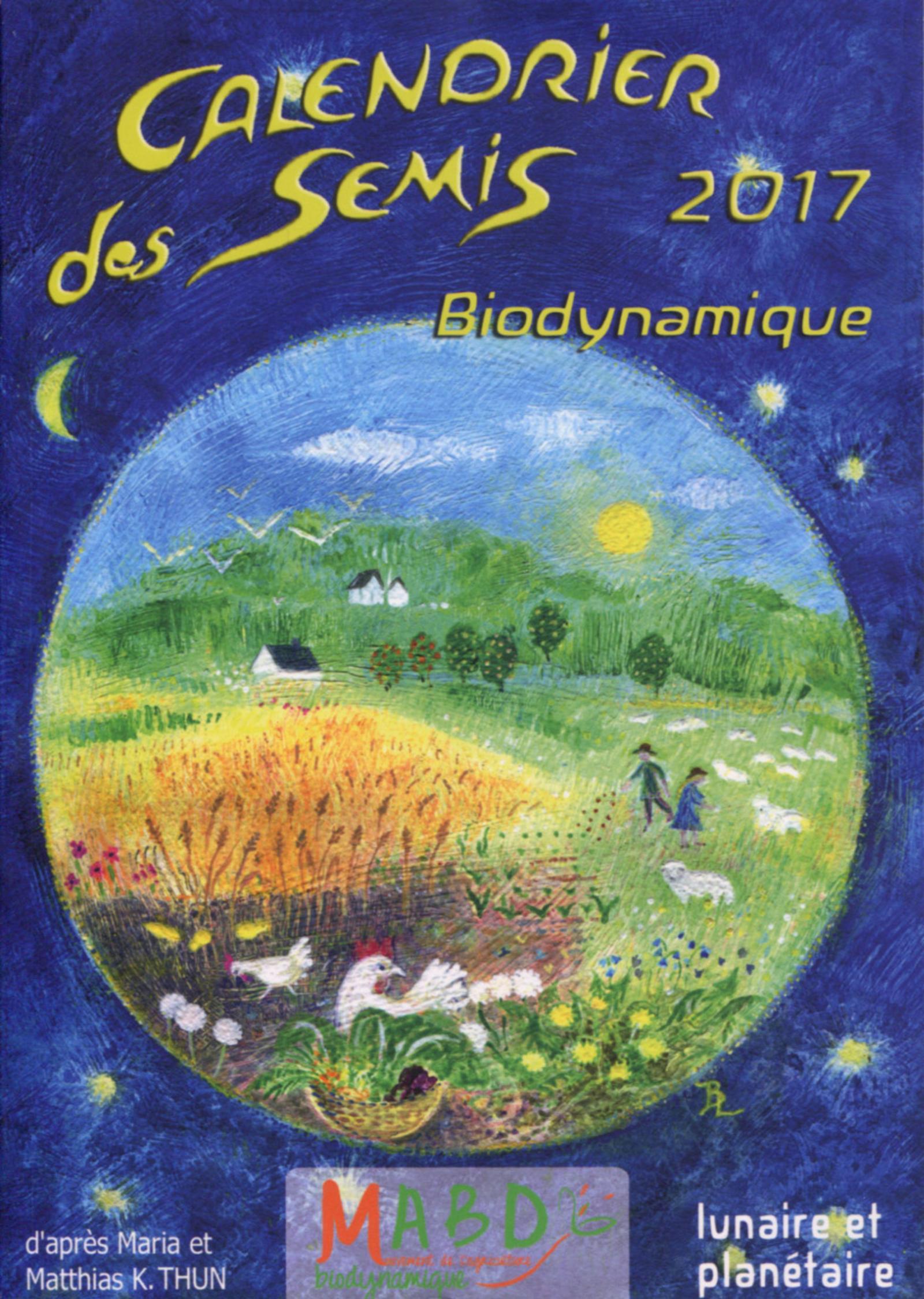 CALENDRIER DES SEMIS 2017