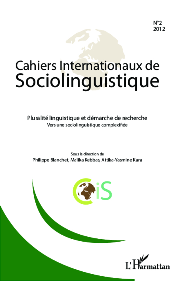 Cahiers internationaux de Sociolinguistique
