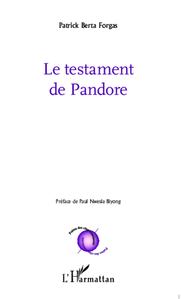 Le testament de Pandore