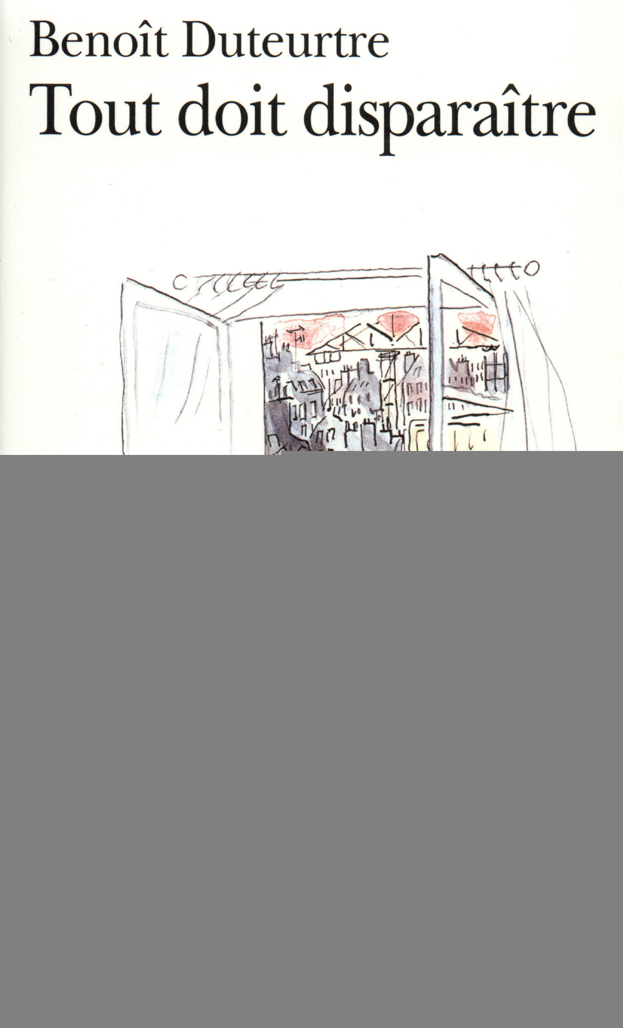 Tout doit disparaître